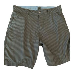 Prana | Men’s Ansa Striped Performance Shorts | 32